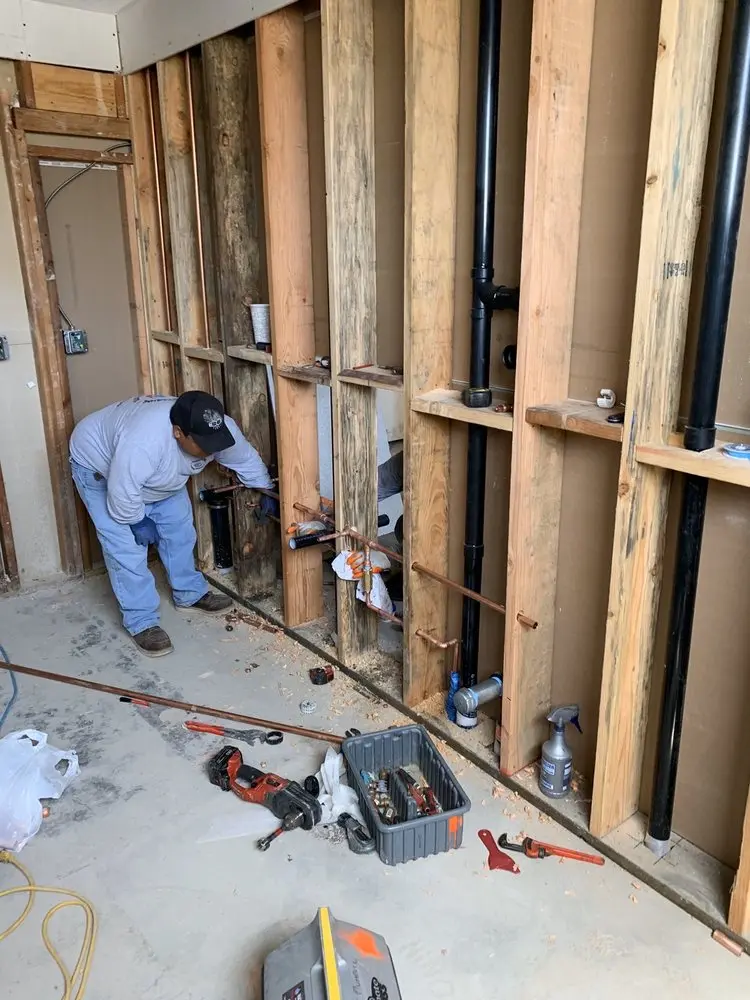 Commercial rough-in plumbing for Water Heater Replacement in Jersey City